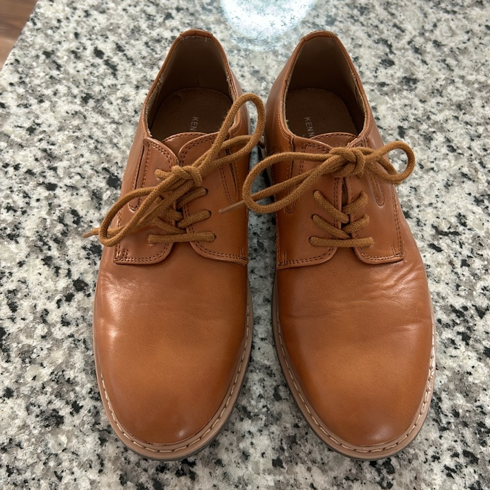 Kenneth Cole Youth Boys Klay Flex Dress Oxfords EUC Size 2 - Picture 3 of 11